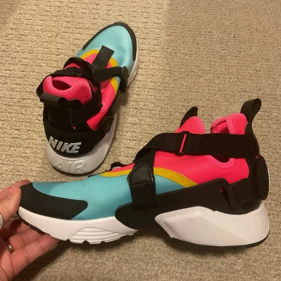 Nike Huarache Colorful Athletic Sneakers 11.5 - Picture 6 of 6